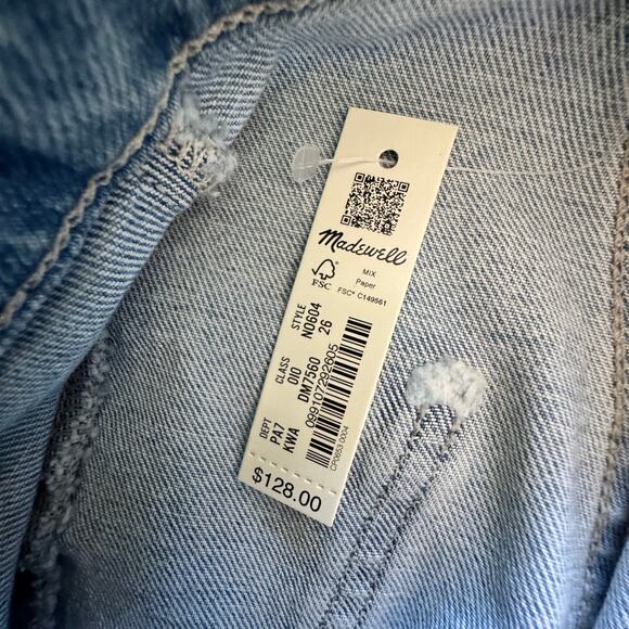 Madewell Women's Emmett Wide-Leg Jeans - Size 26 - Picture 4 of 9